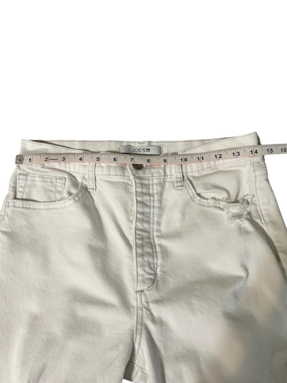 JOE'S Jeans The OG White
Distressed Straight
Leg Jeans Size 29 - Picture 8 of 10